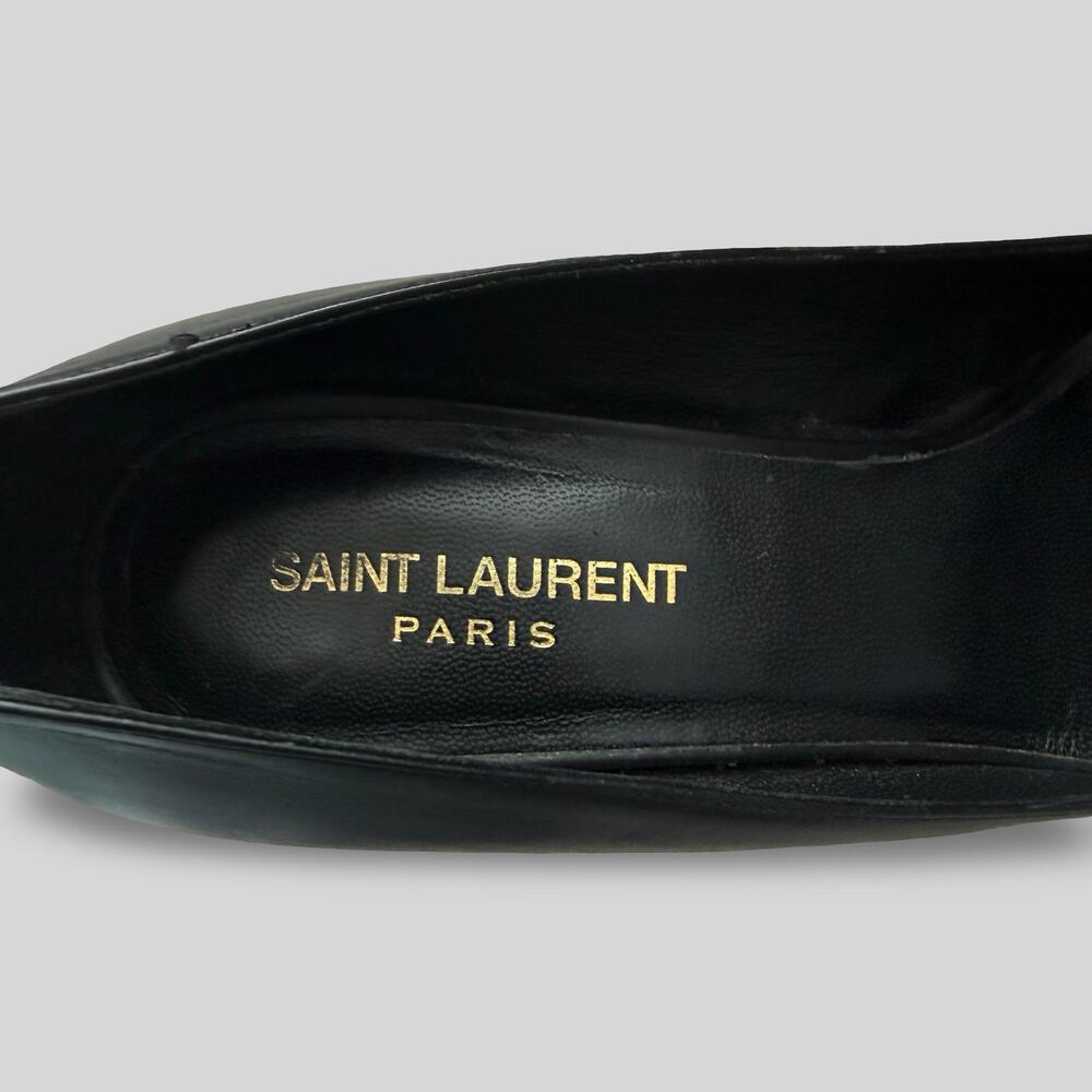 Saint Laurent Janis Studded Platform Pumps - Picture 6 of 8